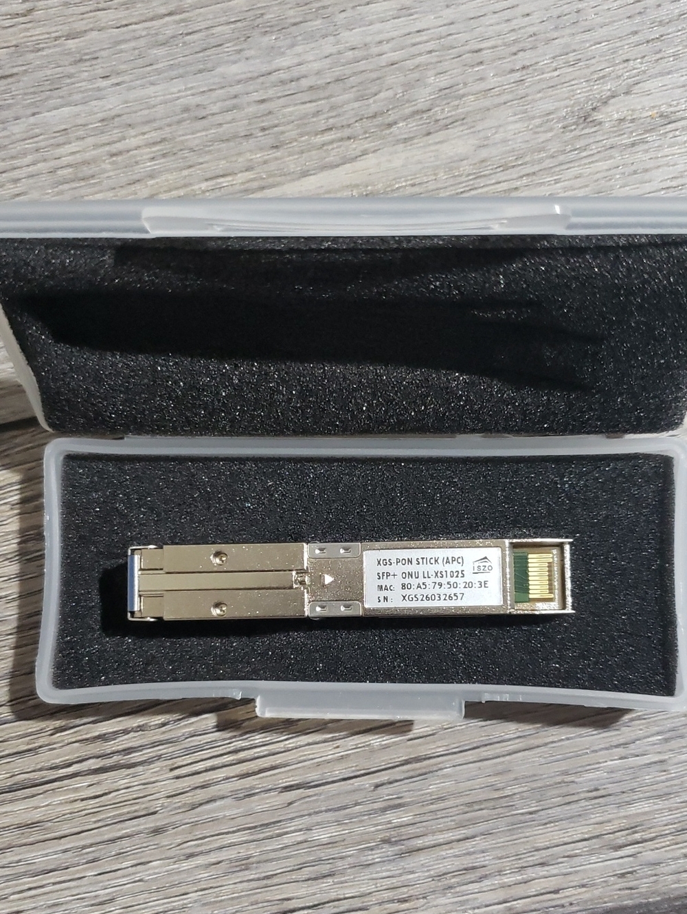XG-PON/XGS-PON ONU Stick SFP+ Transceiver with 8311, 10G ONU Stick for FTTx N...